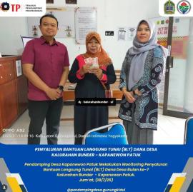 PENYALURAN BLT DANA DESA BULAN JULI 2025